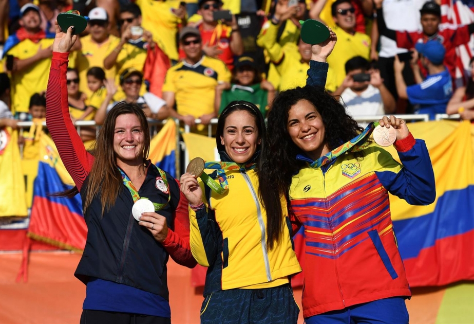 Kolumbiya və ABŞ velosipedçiləri “Rio-2016”nın BMX yarışlarında qızıl medal qazanıblar