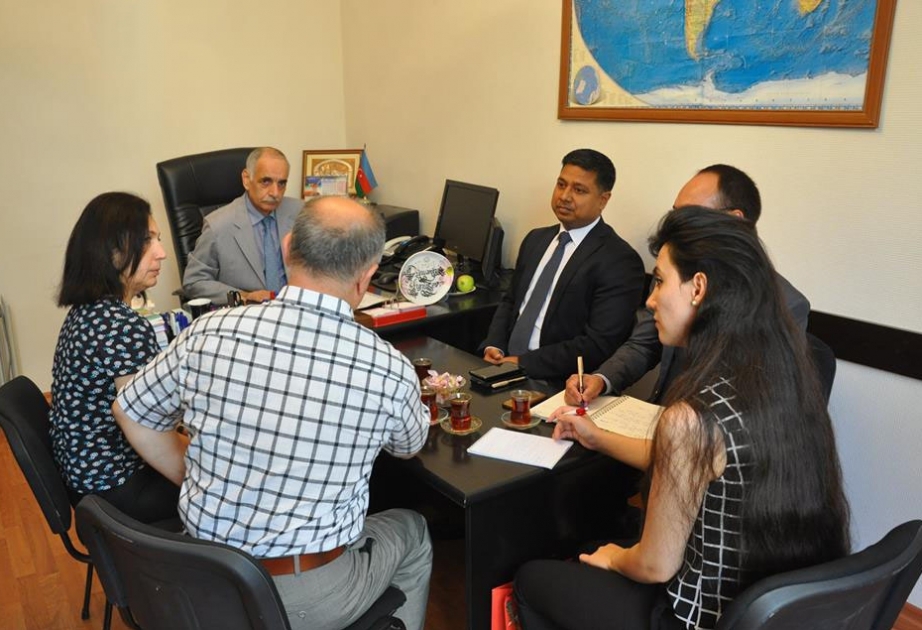 Indian Ambassador visits Azerbaijan University of Languages