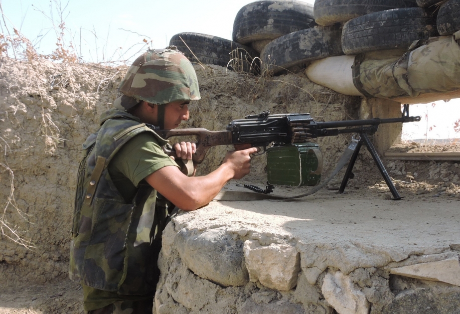 Armenian armed units violated ceasefire with Azerbaijan 10 times throughout the day