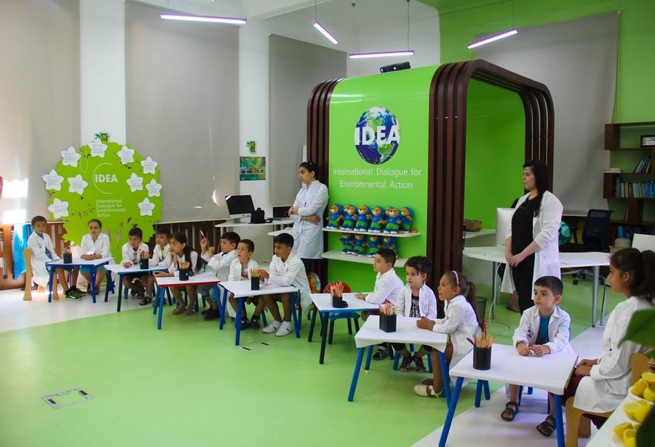 "Uşaqlar üçün ekoloji laboratoriya"da növbəti təlim