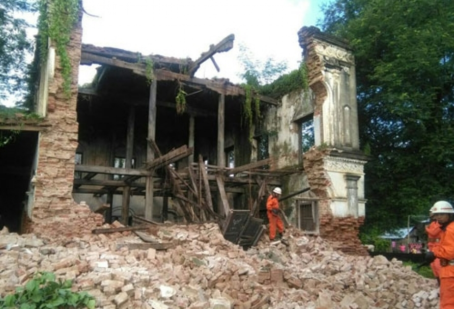 缅甸发生6.8级地震导致4人丧生