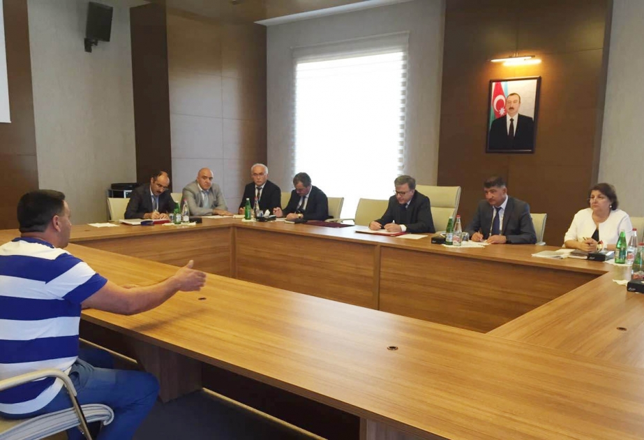 Ekologiya və təbii sərvətlər naziri Ağdaşda 40-a yaxın vətəndaşı qəbul edib