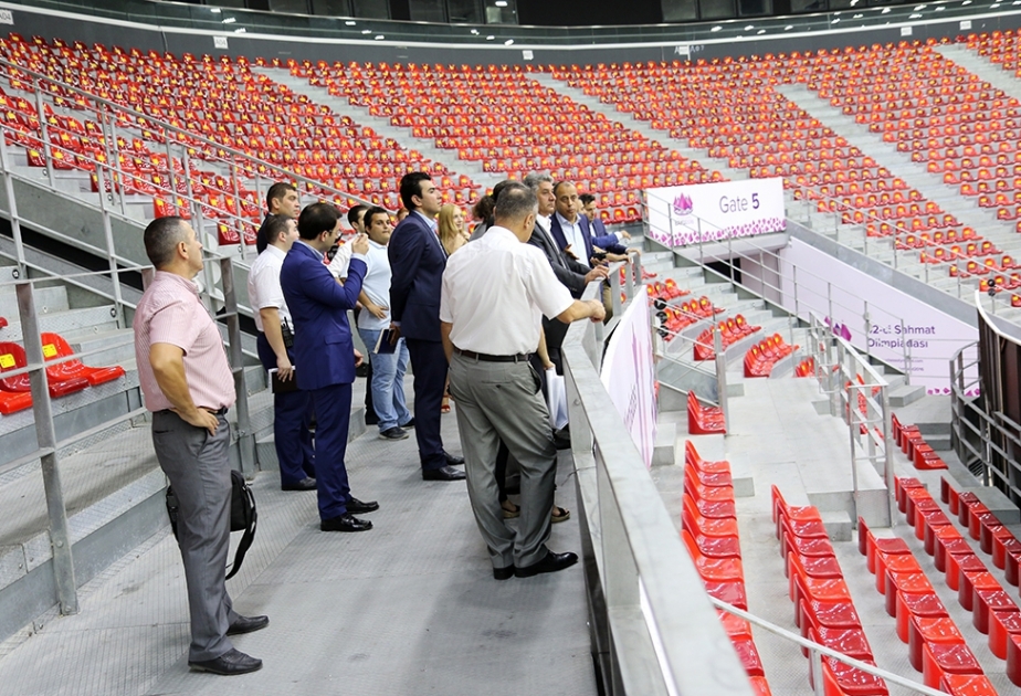Weltschacholympiade in Baku: Die Arena ist bereit für den Wettbewerb