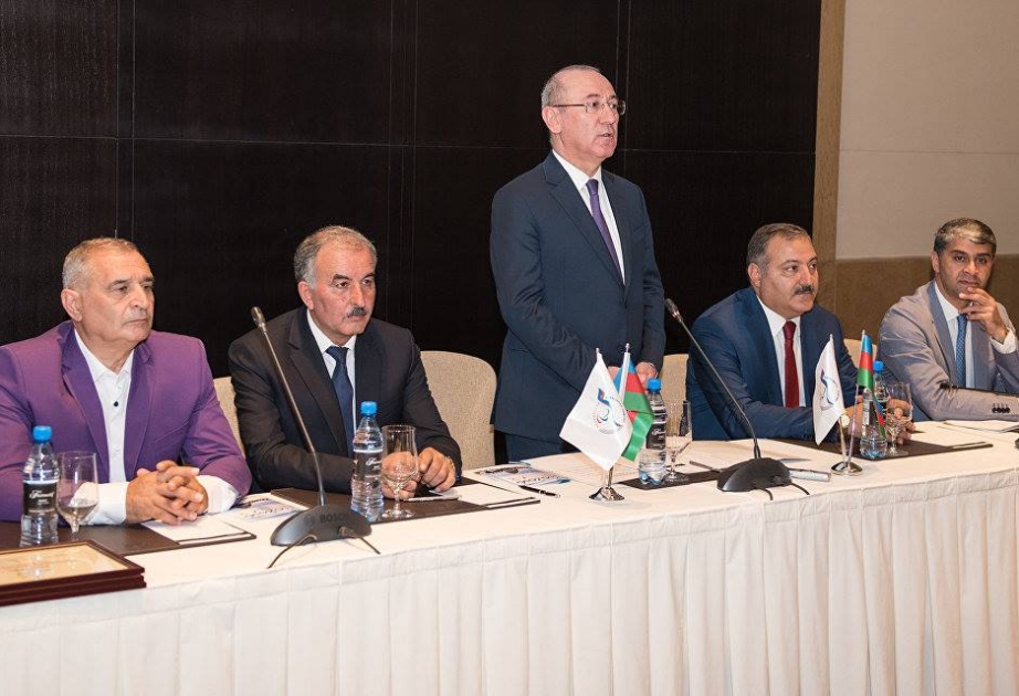 XV Yay Paralimpiya Oyunlarında iştirak edəcək Azərbaycan idmançıları ilə görüş keçirilib