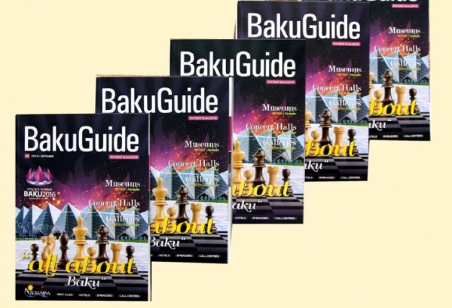 "Baku Guide" bələdçi kataloqunun sentyabr nömrəsində...