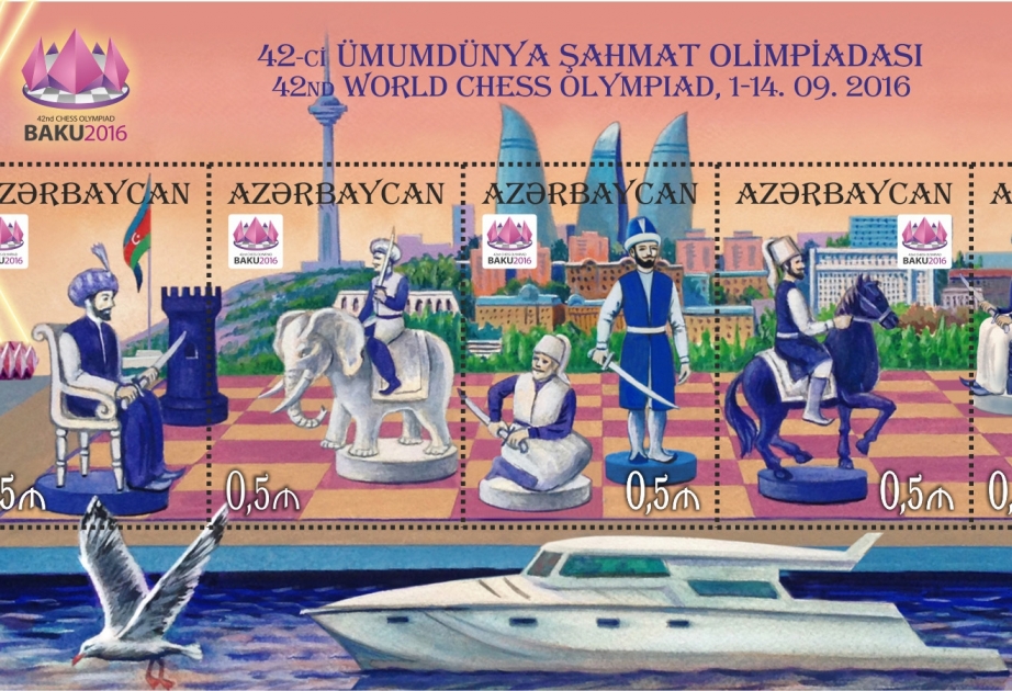 Postage stamps dedicated to Olympiad released