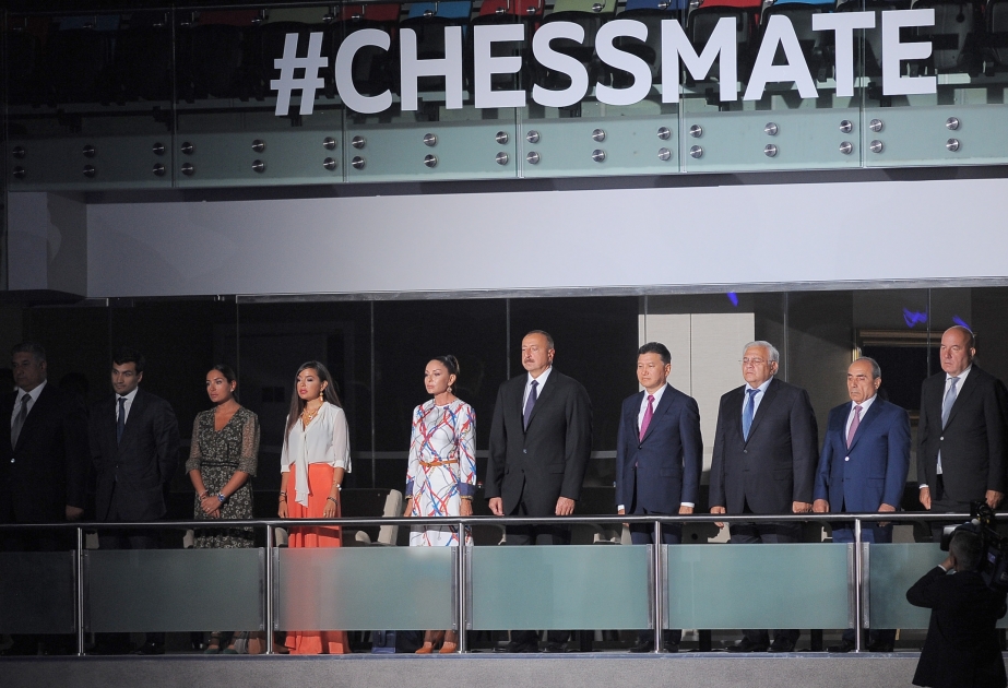 Baku hosted solemn opening ceremony of 42nd Chess OlympiadPresident Ilham Aliyev attended the ceremony VIDEO