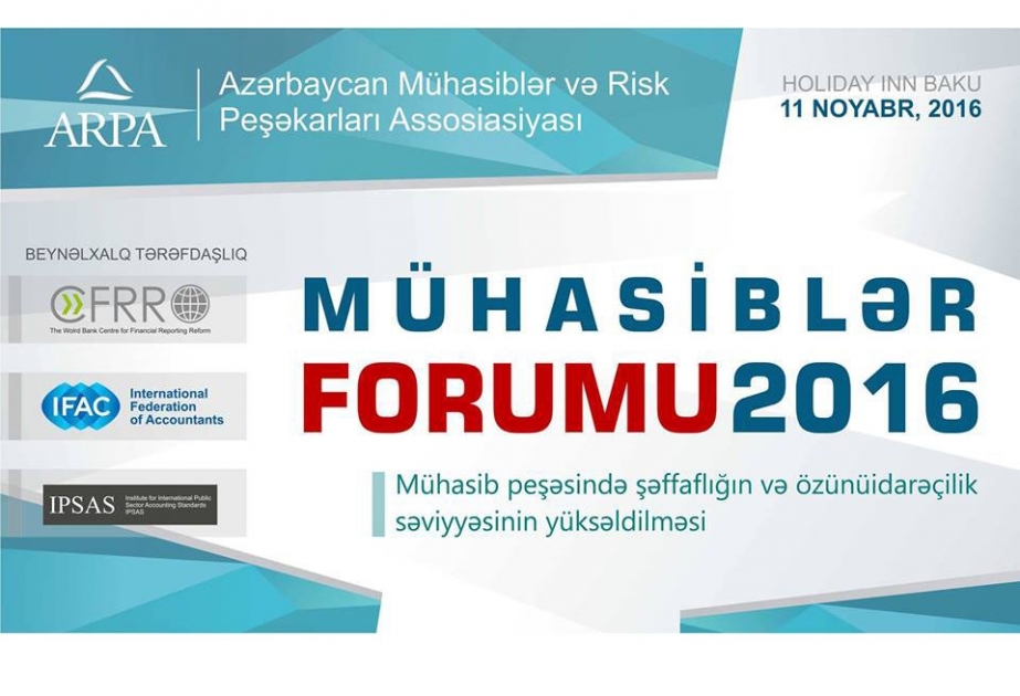 Bakıda “Mühasiblər Forumu–2016” keçiriləcək