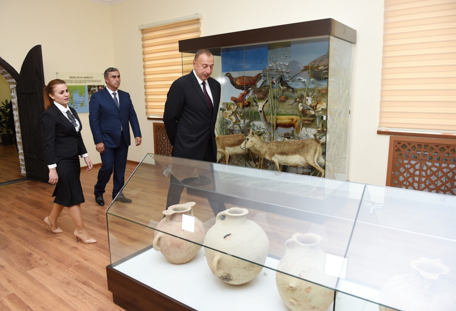President Ilham Aliyev inaugurated Museum of History and Local Lore in Salyan VIDEO