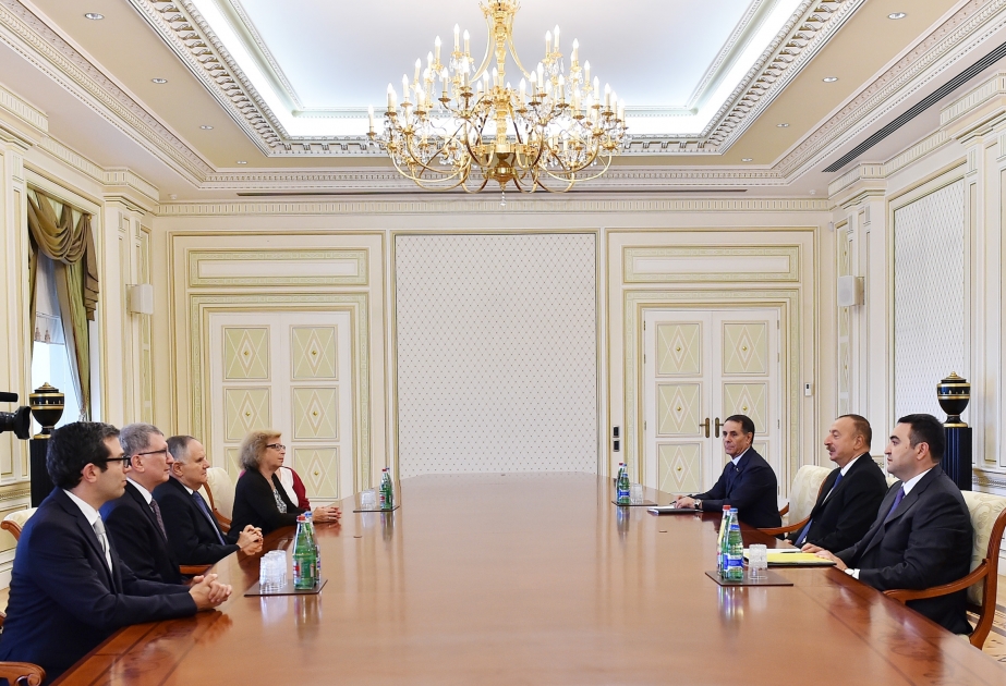 President Ilham Aliyev received President of Swiss Federation of Jewish Communities VIDEO