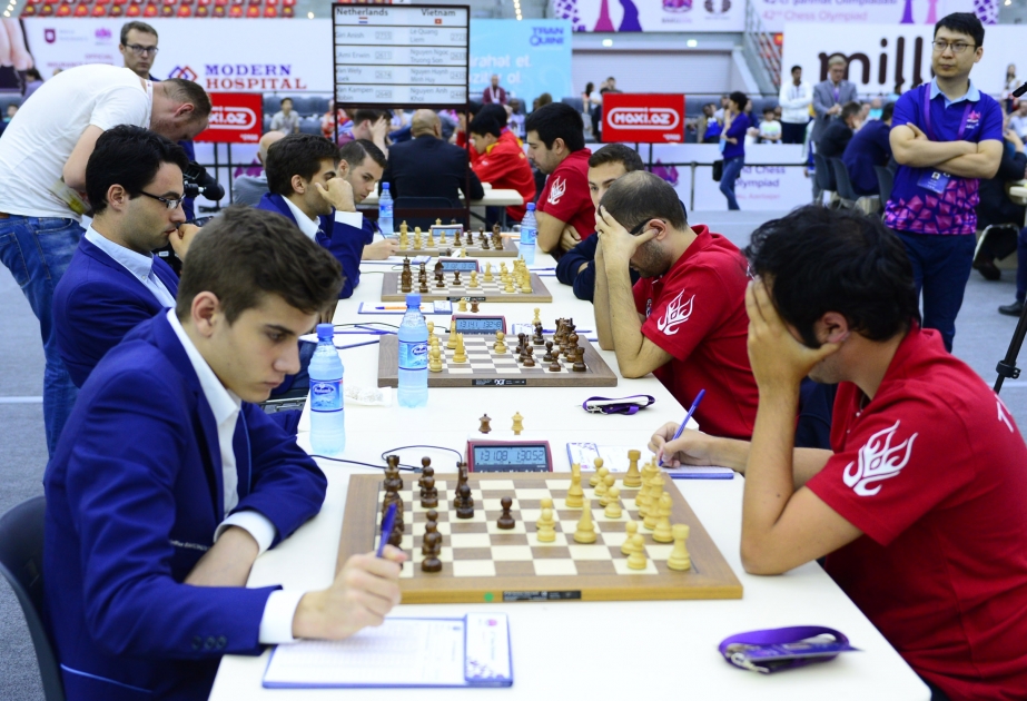 Olympiade d’échecs de Bakou : la 3e ronde terminée