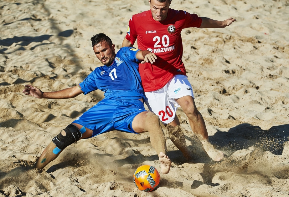 Azerbaijani beach soccer team qualify for second group phase of World Cup Qualifier