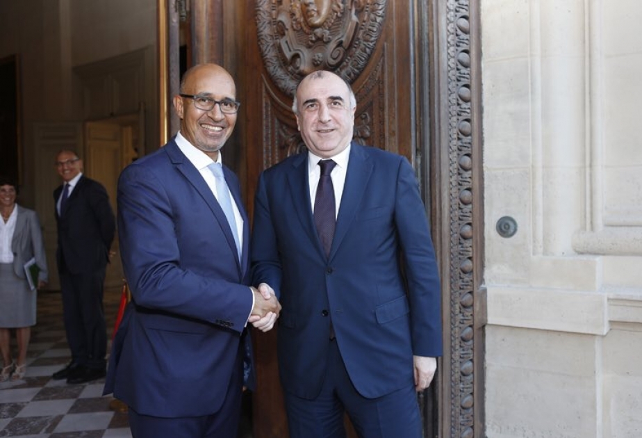 Эльмар Мамедъяров встретился с государственным министром Франции по европейским делам