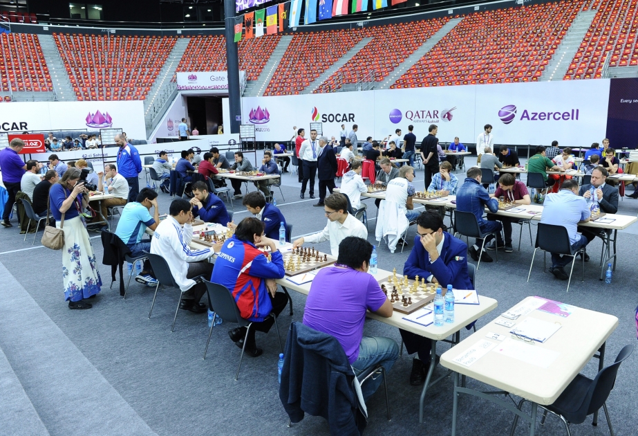 Bakı Şahmat Olimpiadasında VII tura start verilib [YENİLƏNİB] VİDEO