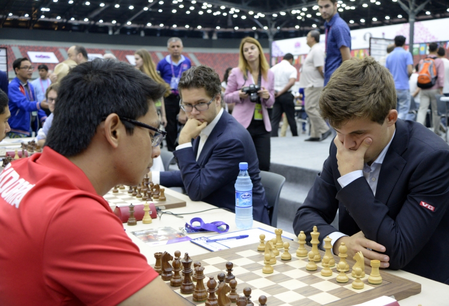 巴库世界国际象棋奥林匹克团体赛第六轮比赛圆满结束