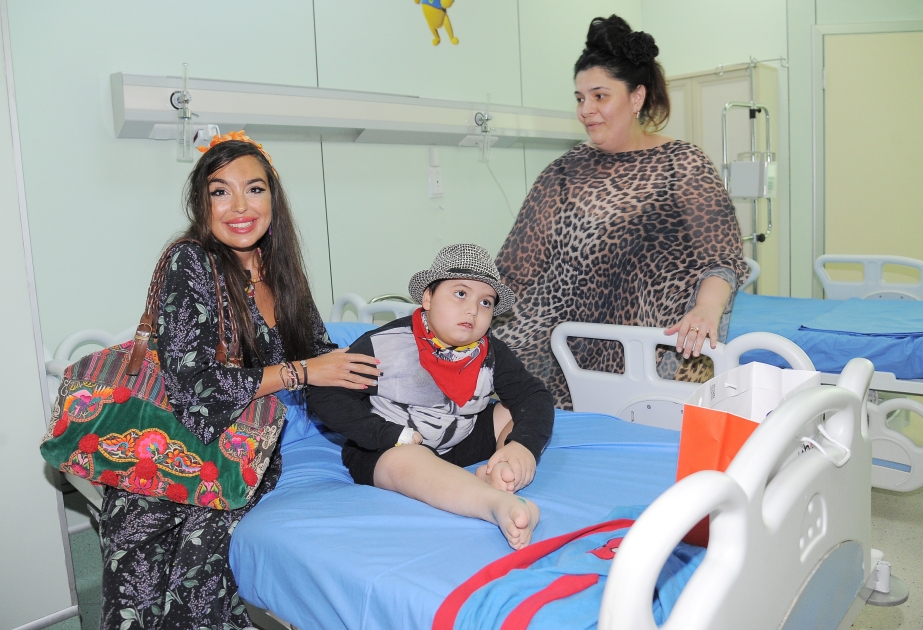 Vice-President of Heydar Aliyev Foundation Leyla Aliyeva visits Children`s Clinic of National Oncology Center