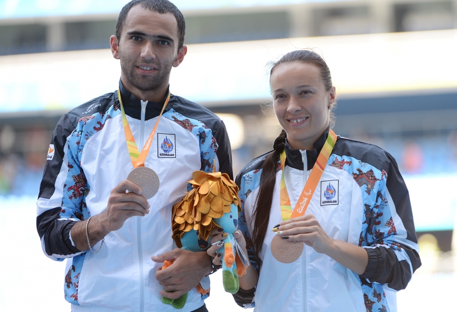 Azərbaycan atleti Yelena Çebanu XV Yay Paralimpiya Oyunlarının bürünc medalını qazanıb