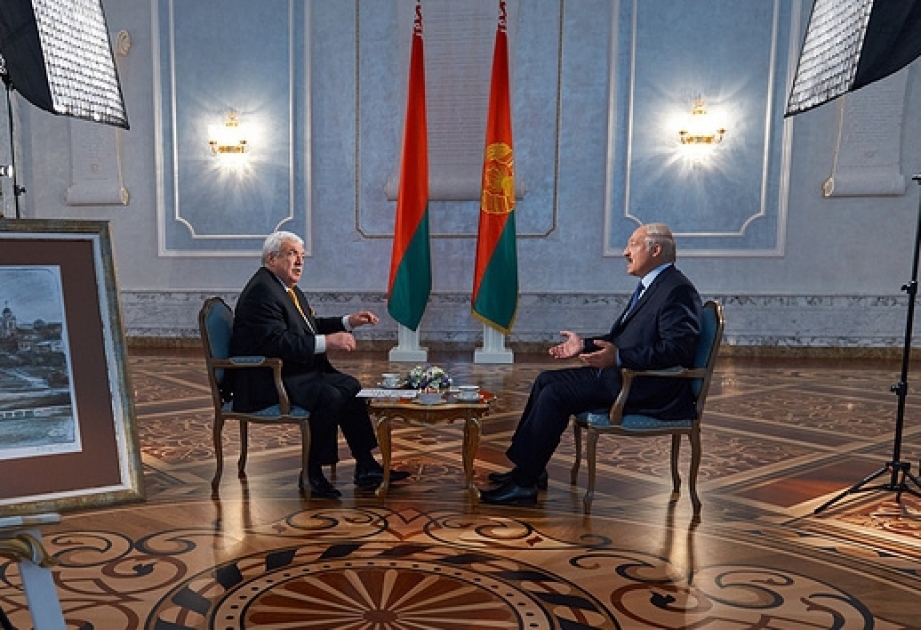 白俄罗斯总统接受俄通社采访