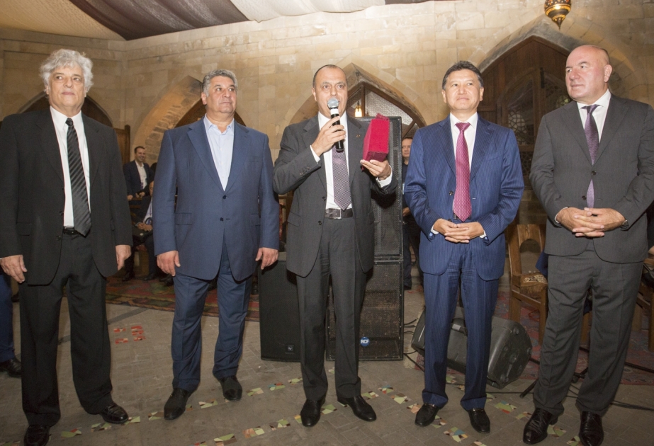 FIDE President awards Director of Baku Chess Olympiad Operating Committee