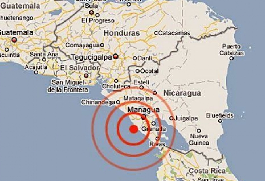 Un séisme est survenu près des côtes du Nicaragua