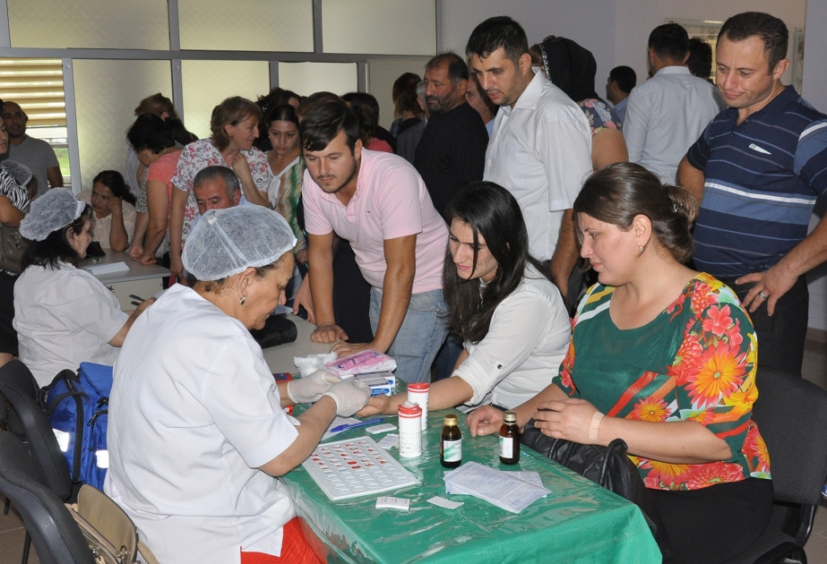 Zaqatalalılar qanvermə aksiyasında fəal iştirak edirlər