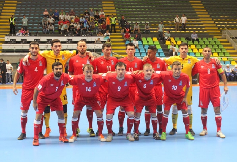 Azerbaijan lose to Spain in FIFA Futsal World Cup