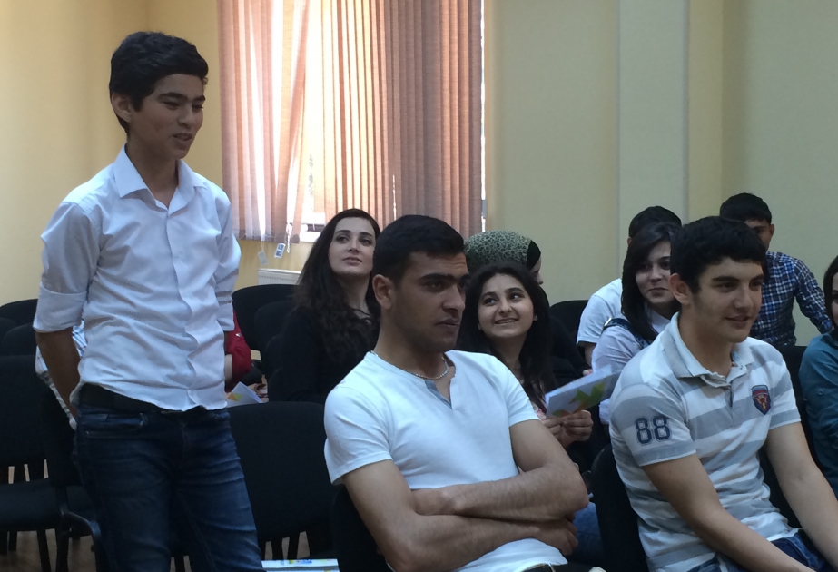 Şabran məktəbliləri ətraf mühitin tullantılardan təmizlənməsi ilə bağlı maarifləndirilir