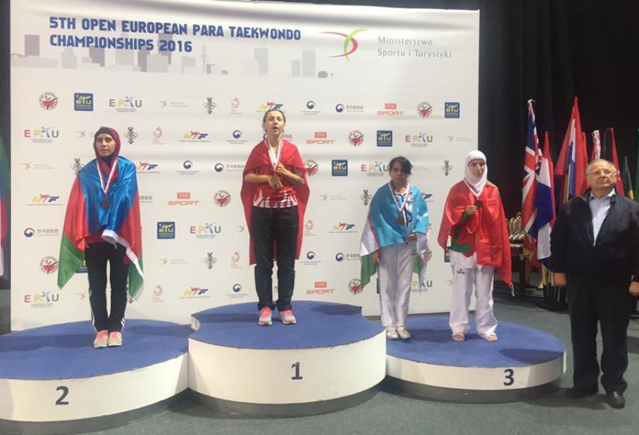 Azərbaycanın para-taekvondo üzrə milli komandası Avropa çempionatında 9 medal qazanıb
