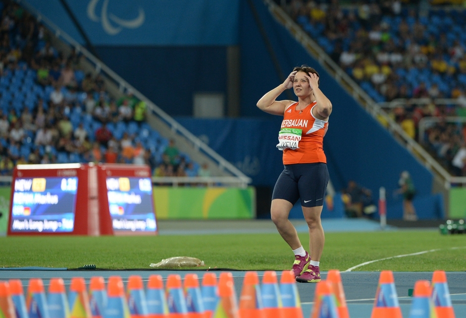 Azerbaijani female athlete claims Paralympic silver