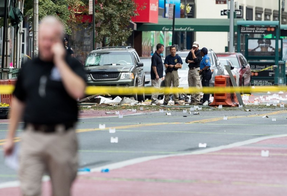 New Yorker Polizei hat eine Bombe kontrolliert gesprengt