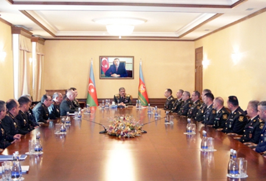 Official meeting held at Azerbaijan`s Ministry of Defence