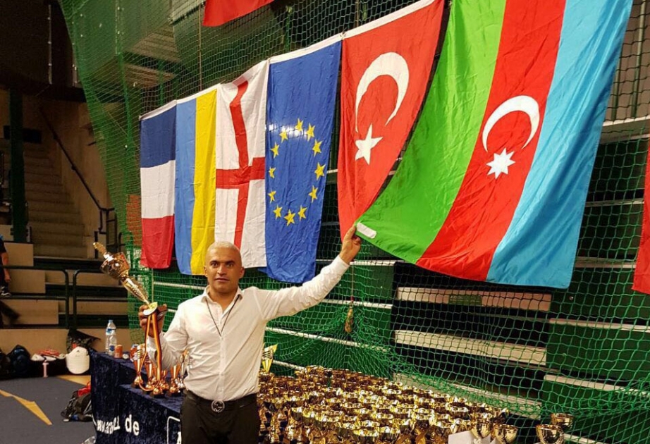 Azerbaijani karate fighter claims bronze in Berlin