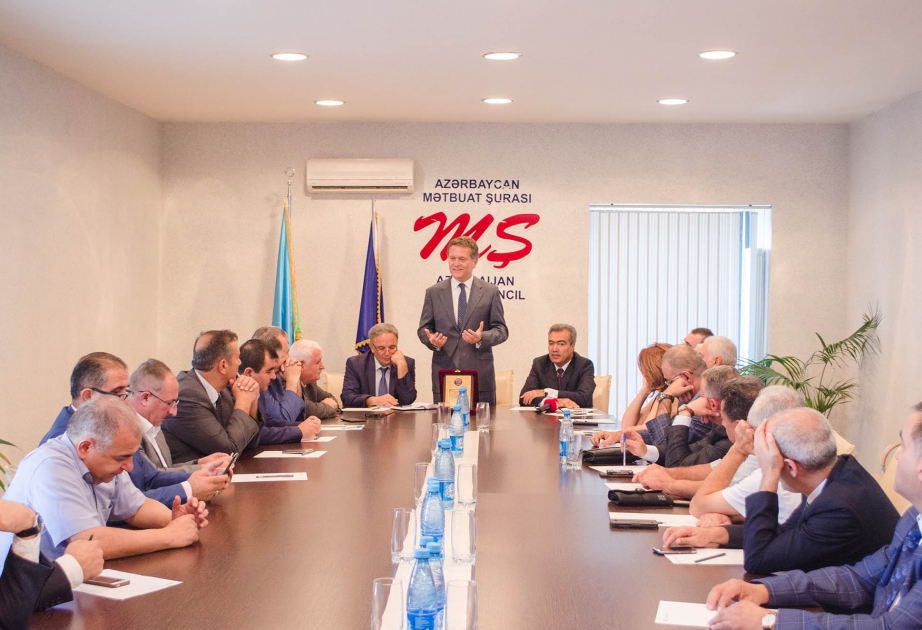 Türkiyə və Azərbaycan mediasının yaxınlaşmasında səfir İsmail Alper Coşkunun dəstəyi yüksək qiymətləndirilib