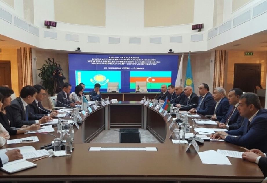 Azerbaijan-Kazakhstan intergovernmental commission on economic cooperation convenes in Astana