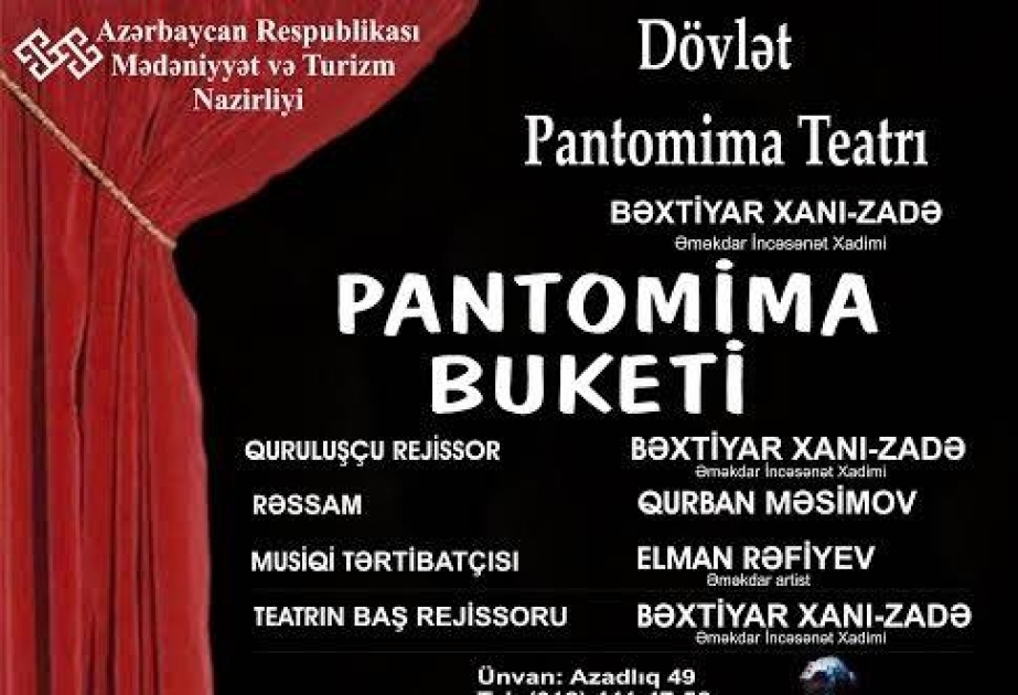 Teatrsevərlərə “Pantomima buketi”