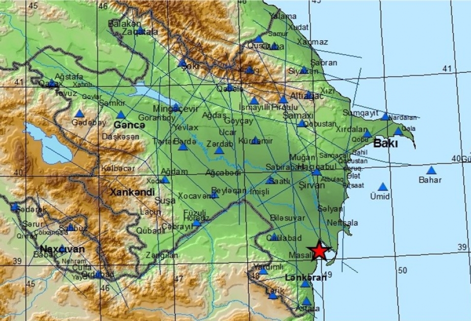 زلزال ببحر الخزر
