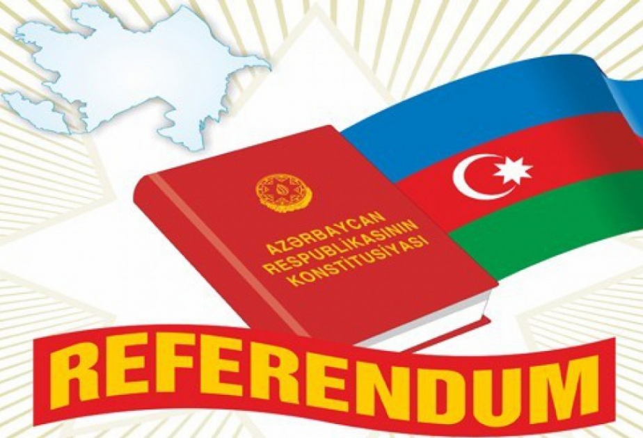 Referendumqabağı təşviqat sentyabrın 25-i saat 8.00-da dayandırılacaq