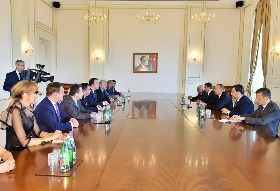 President Ilham Aliyev received PACE Referendum Assessment Mission VIDEO