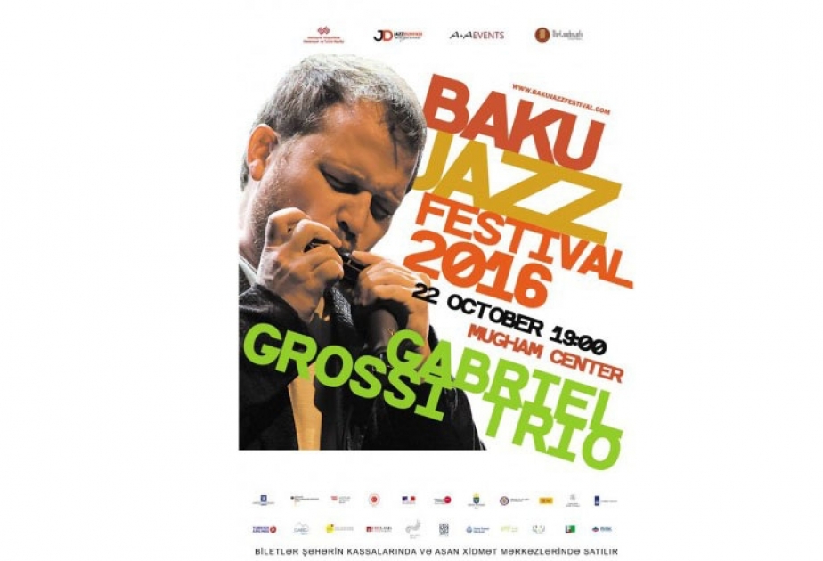 Brazilian Gabriel Grossi trio to perform in Baku