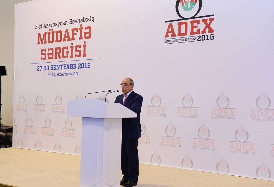 In Baku eröffnet sich zweite Internationale Verteidigungsmesse „ADEX 2016“