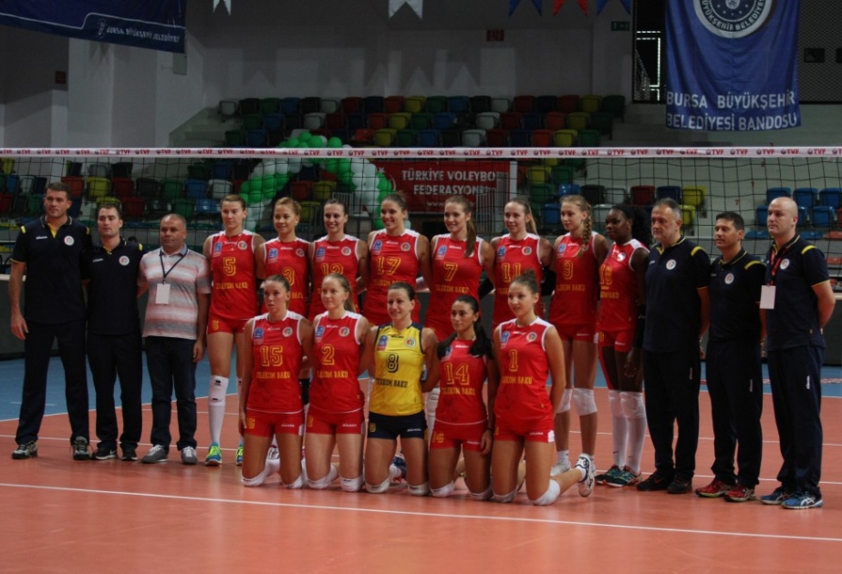 Bakının “Telekom” voleybol klubu İstanbulda beynəlxalq turnirdə iştirak edir