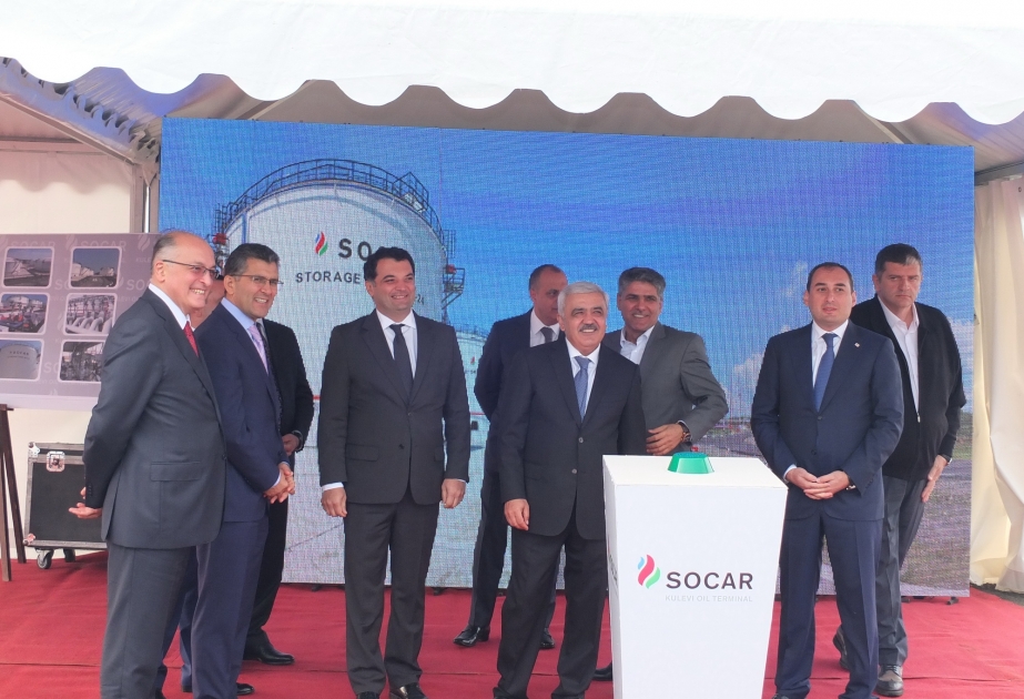 سوكار تدشن مخزنين إضافيين للغاز في مرفأ كوليفي في جورجيا