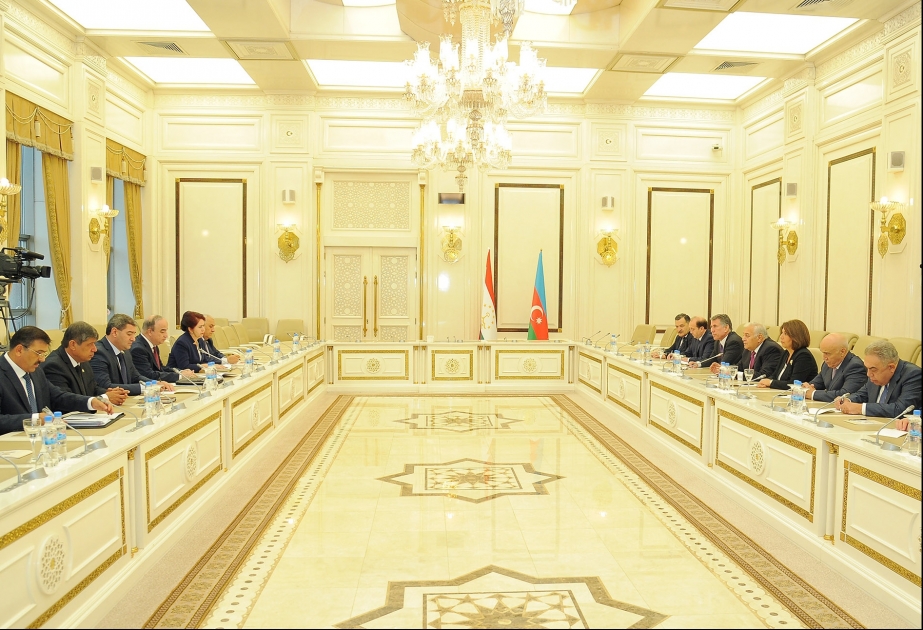 Azərbaycan-Tacikistan parlamentlərarası əlaqələrinə dair fikir mübadiləsi aparılıb