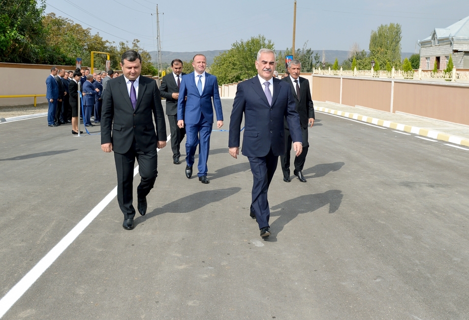 Babək rayonunun Məzrə kəndində yeni sosial obyektlər istifadəyə verilib