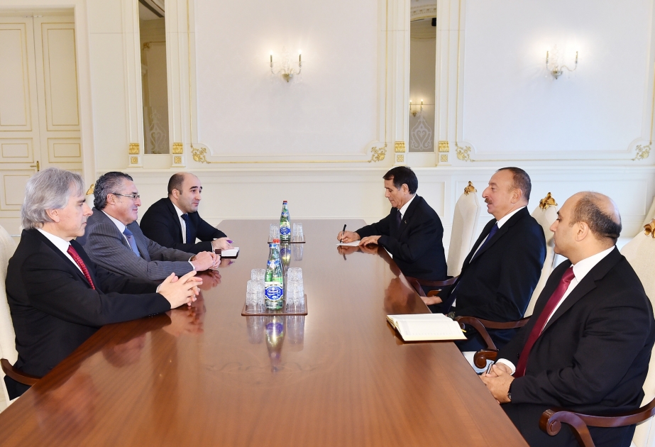 President Ilham Aliyev received chairman of Chile-Azerbaijan Friendship Group at Chilean Senate VIDEO