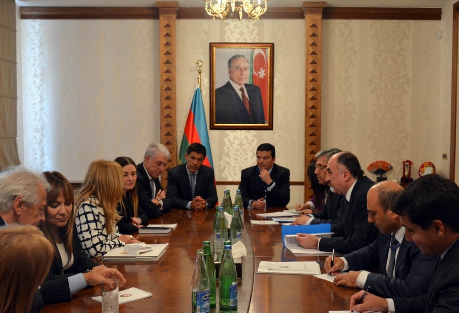 Azerbaijan`s FM meets Vice-speaker of Chamber of Deputies of National Congress of Argentina