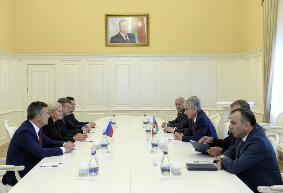 نائبا رئيسي الوزراء الأذربيجاني والروسي يناقشان مسائل التعاون الإنساني