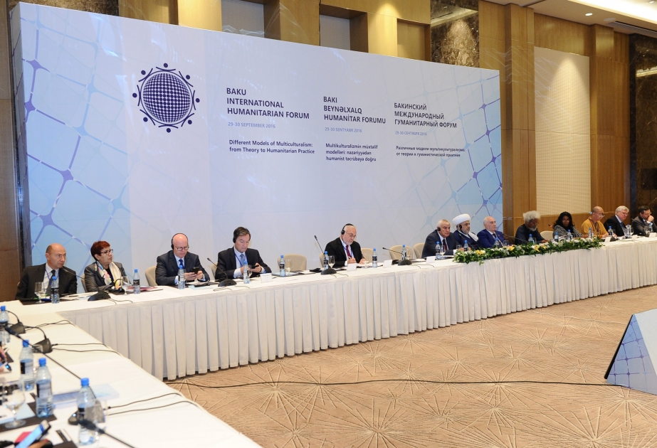 Azerbaijan`s multiculturalism model hailed at Baku International Humanitarian Forum