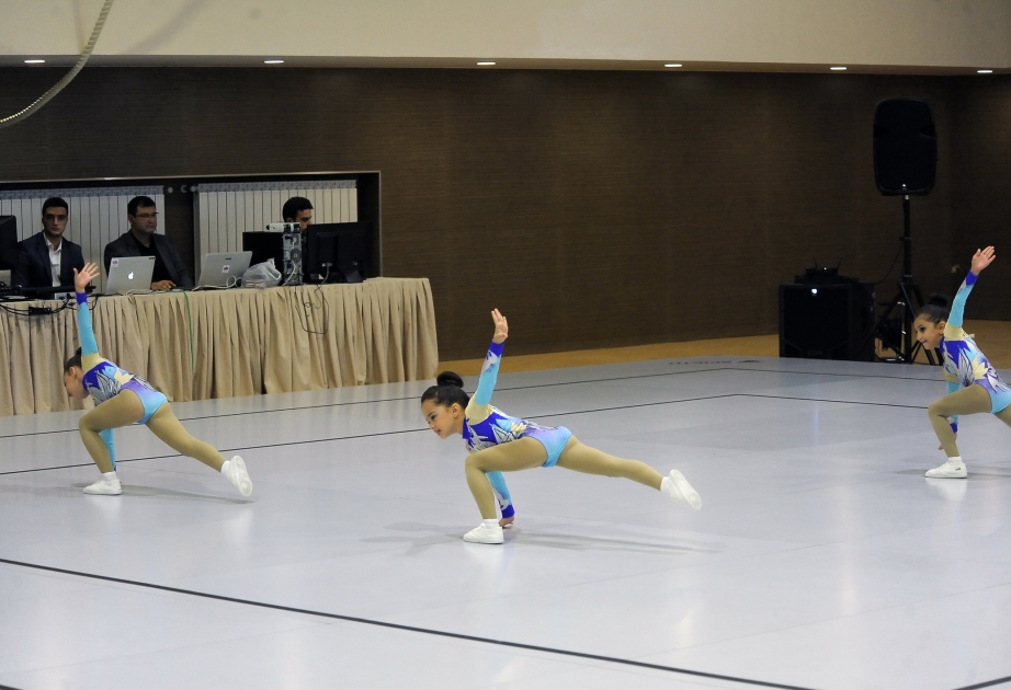 Aerobika gimnastikası üzrə II Azərbaycan birinciliyi və Bakı çempionatına start verilib
