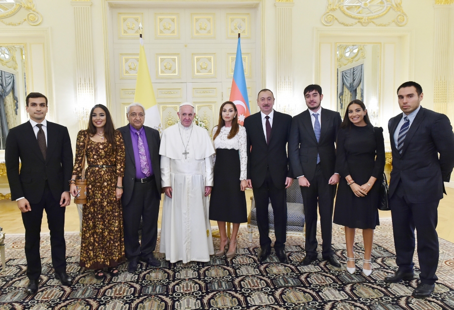 Le président Ilham Aliyev s’est entretenu avec le pape François VIDEO